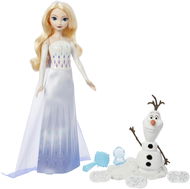 Frozen Elsa und Olaf - formbarer Sand "Schnee" mit Stempel - Spielset