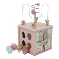 Little Dutch Kocka s aktivitami Fairy Garden - Motorický labyrint