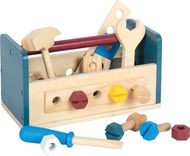 Small Foot Workshop Ponk a přepravka 2 v 1  - Dětské nářadí