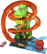 Hot Wheels Hot Wheels City T-Rex greift eine Feuerwache und ein Auto an - Hot Wheels