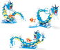 Mega Pokémon Evoluční set Magikarp - Stavebnice
