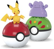 Mega Pokémon Pokéball Pikachu & Ditto - Building Set