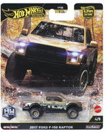 Hot Wheels Premium Auto Car Culture, 17 Ford F150 Raptor - Hot Wheels