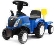 BABY MIX New Holland, szerszámokkal, kék - Pedálos traktor