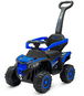 BABY MIX Ruggy scooter with guide bar blue - Négykerekű gyerekeknek