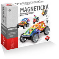 Magnetická stavebnice 32 ks - Stavebnice