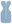 Swaddle, size M, dusty blue, 6-8,5 kg