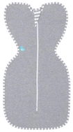 Love To Dream Swaddle UP – Zavinovačka, veľkosť M, sivá organic, 6 – 8,35 kg - Zavinovačka