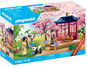 Stavebnice Playmobil 71762 Asijská zahrada s krmením pandy - Stavebnice