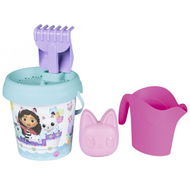 Smoby Gabby's Dollhouse Eimer mit Teekanne und Zubehör - Sandspielzeug-Set