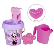 Smoby Minnie Eimer mit Teekanne und Zubehör - Sandspielzeug-Set