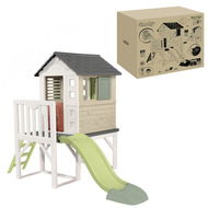 Smoby Life auf Säulen mit Rutsche - Kinderspielhaus