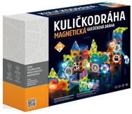 Alltoys – Guľôčková dráha magnetická so svetlom, 75 ks - Guľôčková dráha