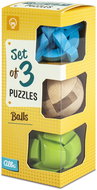 Set of 3 Puzzles - Balls - Brain Teaser