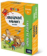 Kvído - Picture Puzzles - Up to the animals with the euroear - Card Game