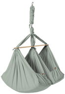 Membantu Organic Twin Hammock Basic Sage Green - Hamaka pro miminko