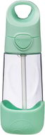 B.Box Láhev na pití s brčkem 450 ml spearmint - Láhev na pití pro děti