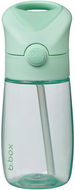B.Box Láhev s brčkem Junior 380 ml spearmint - Láhev na pití pro děti