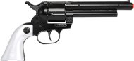 Kovbojský revolver kovový černý 12 ran - Toy Gun