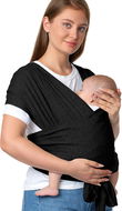Šátek na nošení dětí Momcozy Wrap Carrier Black - Šátek na nošení dětí