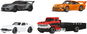 Hot Wheels 3 ks prémiových angličáků a týmový tahač Horizon Hauler - Hot Wheels