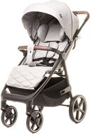 4Baby Stinger Pro Melange Light Grey - Kočárek