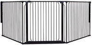 BabyDan Universal Space Barrier Carl X Wide Black - Child Restraint