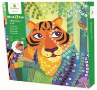 Toy Jigsaw Puzzle Sycomore Mozaika - Džungle 3 ks - Mozaika pro děti