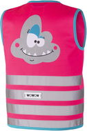 WOWOW Crazy Monster Pink M - Reflexní vesta