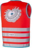WOWOW Crazy Monster Red L - Reflective Vest