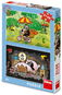 Dino Maulwurfs Tag 2 × 48 Stück - Puzzle