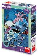 Dino Stitch XL neon  - Puzzle