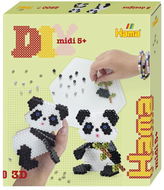 Hama Darčeková sada 3D Panda midi - Zažehlovacie korálky