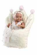 Llorens 73814 New Born holčička - realistické miminko s celovinylovým tělem - 40 cm - Panenka