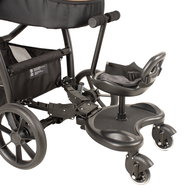 Trille Bror with seat black - Pram Stepper
