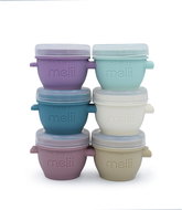 Melii Kelímky na potraviny Snap&Go 59 ml Luxe pastelové 6 ks - Sada dóz