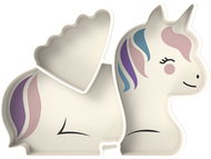 Melii Divided plate with suction cup Luxe Unicorn - Children's Plate