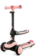 Kinderkraft Scooter and scooter 2in1 Halley Rose pink - Children's Scooter