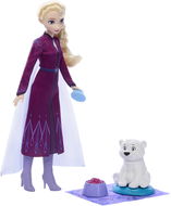 MATTEL Jégvarázs Elza jegesmedvével - Játékbaba