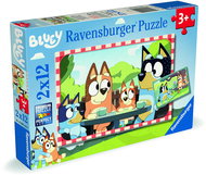Ravensburger 120041115 Bluey at the picnic 2 × 12 pieces - Jigsaw Puzzle