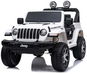Beneo Jeep Wrangler Rubicon, fehér - Elektromos autó gyerekeknek