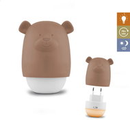 ZAZU Benny Bear with twilight sensor terracotta - Night Light