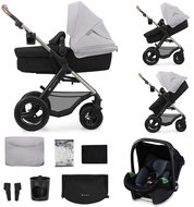 Kinderkraft Moov 2 Air 3v1 Moonlight Grey - Kočárek