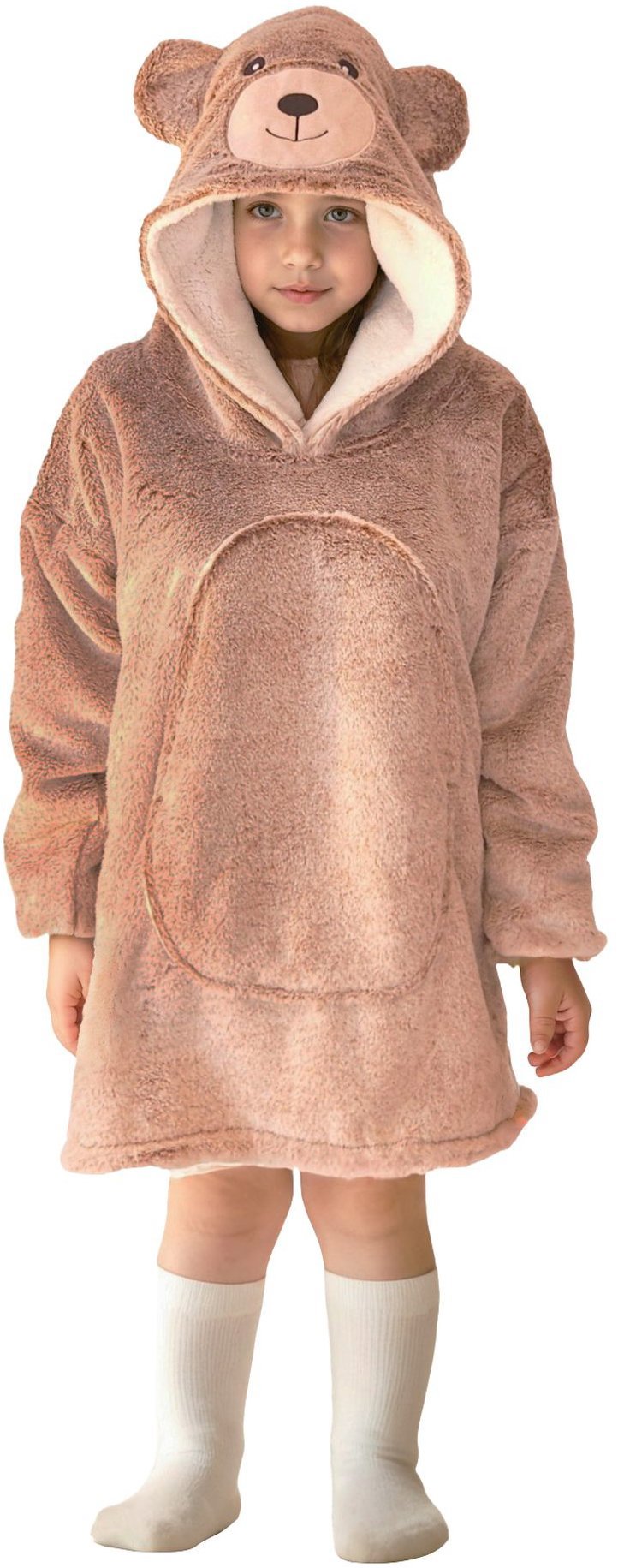 Cozy Noxxiez Bear - Warm TV Blanket 3 - 6 years