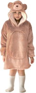 Cozy Noxxiez Bear - Warm TV Blanket 3 - 6 years - Wearable Blanket