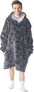 Cozy Noxxiez PC gamer print - warm TV sweatshirt blanket for teens and adults - Wearable Blanket