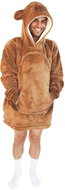 Cozy Noxxiez Kapybara - warm TV sweatshirt blanket for teens and adults - Wearable Blanket
