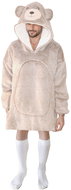Cozy Noxxiez Bear - warm TV sweatshirt blanket for teens and adults - Wearable Blanket