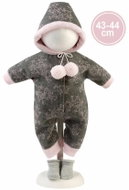 Llorens M844-04 outfit for baby doll New Born size 43-44 cm - Toy Doll Dress