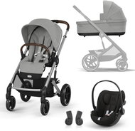 Cybex Balios One Box comfort Stone Grey - Baby Buggy